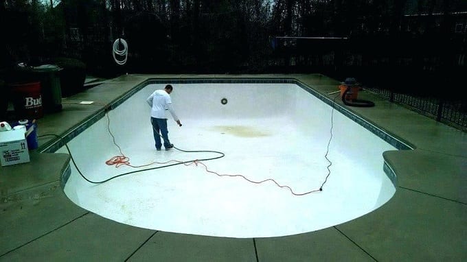 Cleaning Pool After Draining